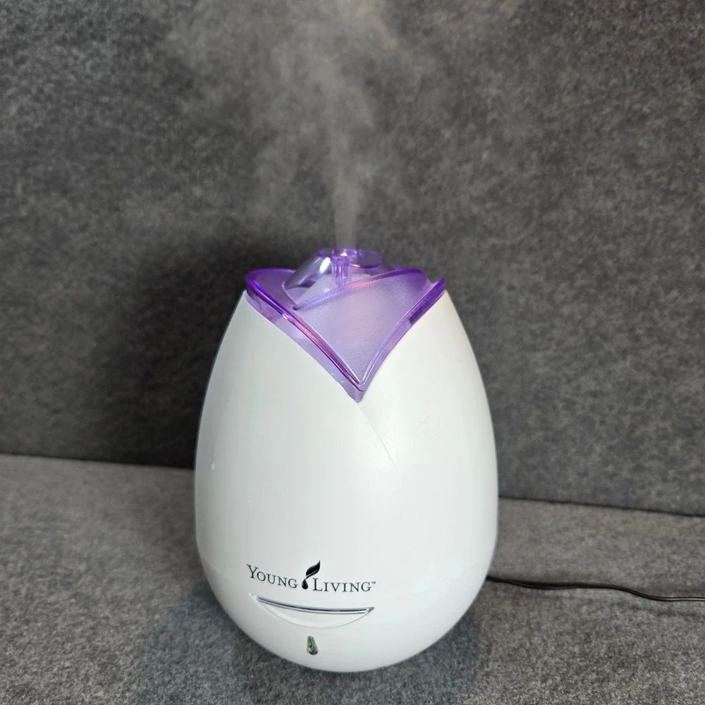 Young Living Home Diffuser Ultrasonic Essential Oil Atomizer Tulip *works